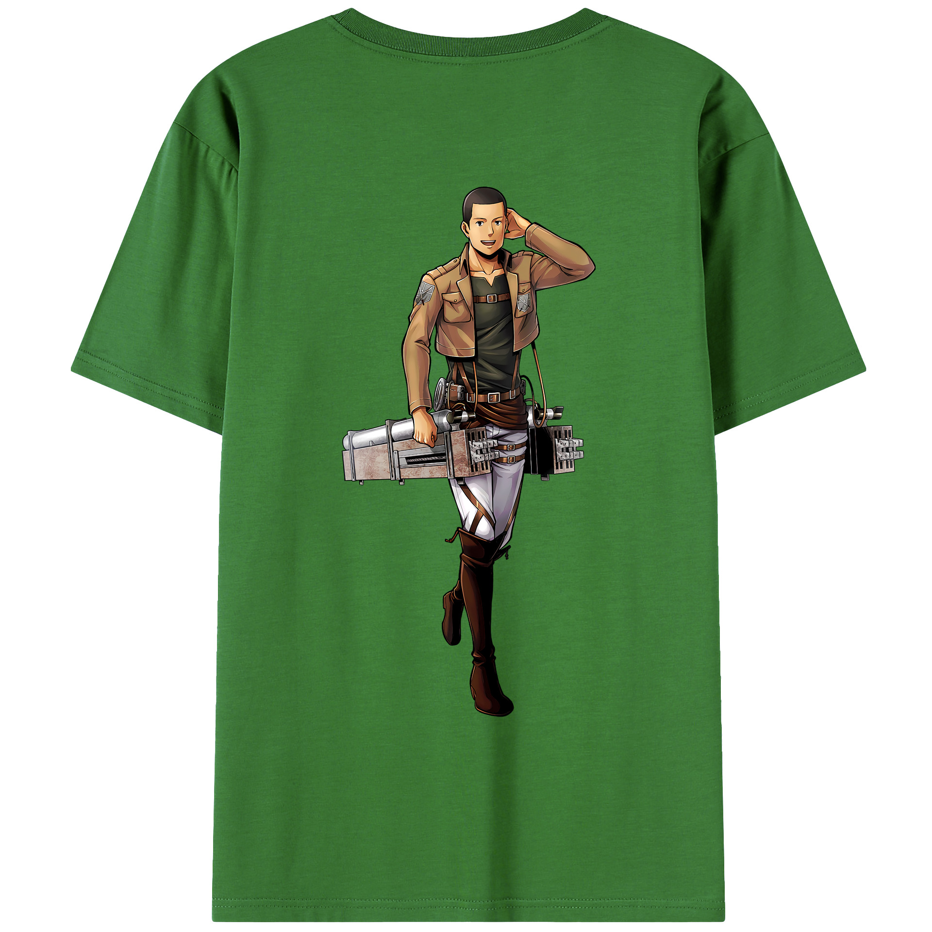 （画像用） 進撃の巨人 Attack on Titan レディース半袖Tシャツ(バックプリント)